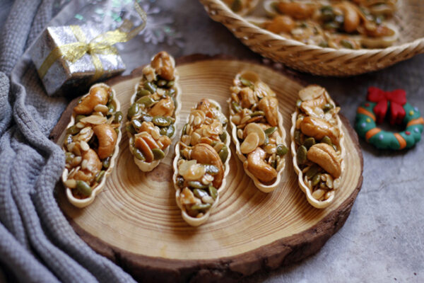 Hướng dẫn bánh thuyền hạt cho mùa Giáng sinh, Năm mới