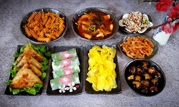 Thực đơn chay cho ngày mồng 1 chỉ tốn 120.000 đồng